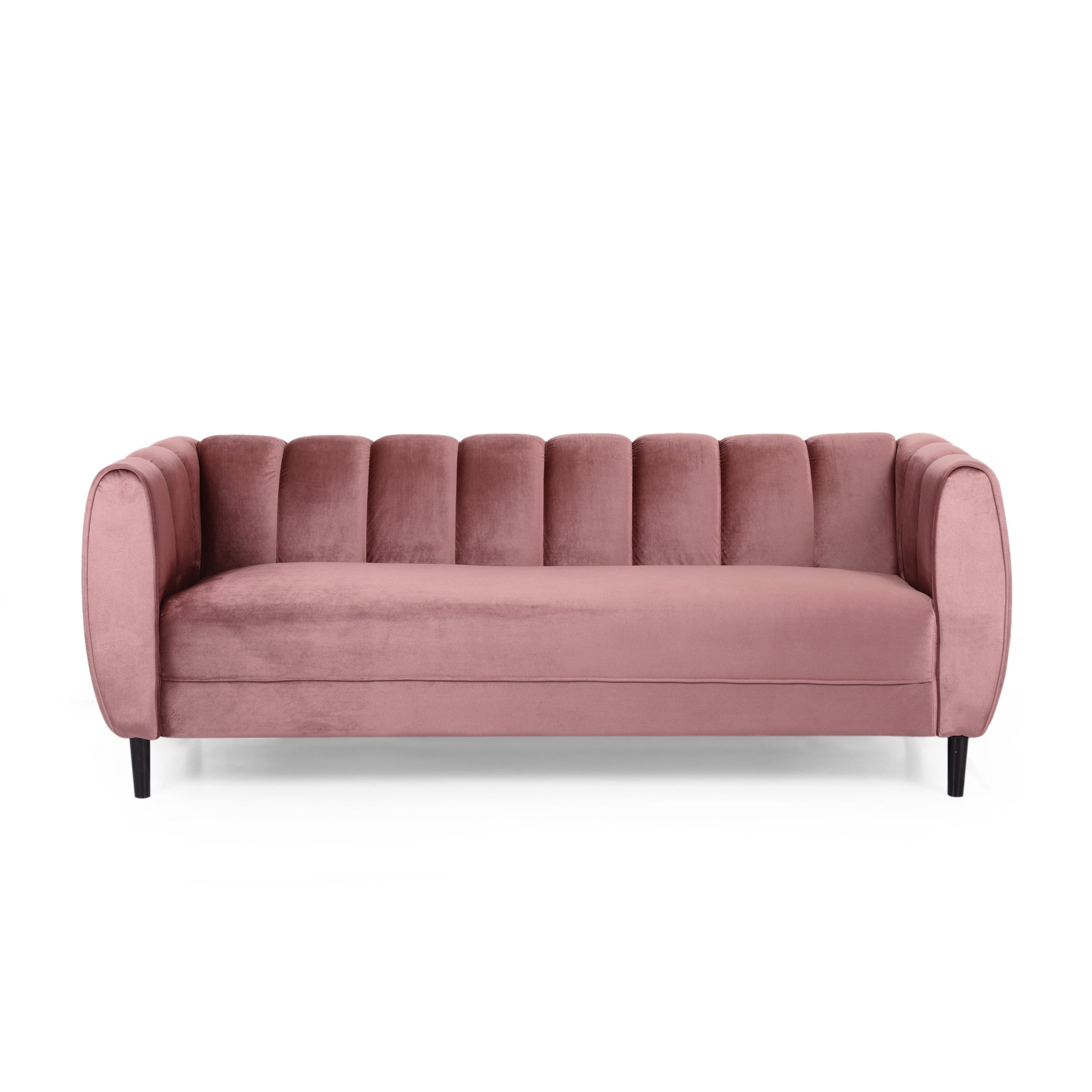 Karimah Modern Velvet 3 Seater Sofa