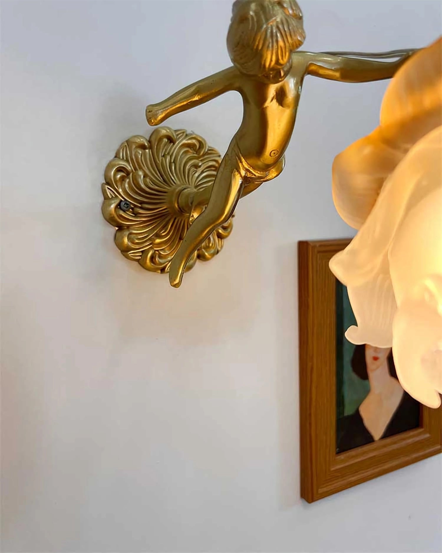 Flying Angel Wall Light