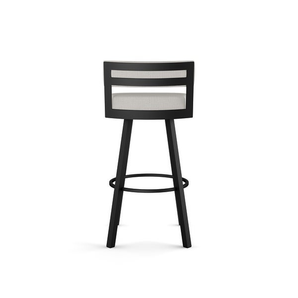 Amisco Travis Swivel Counter and Bar Stool