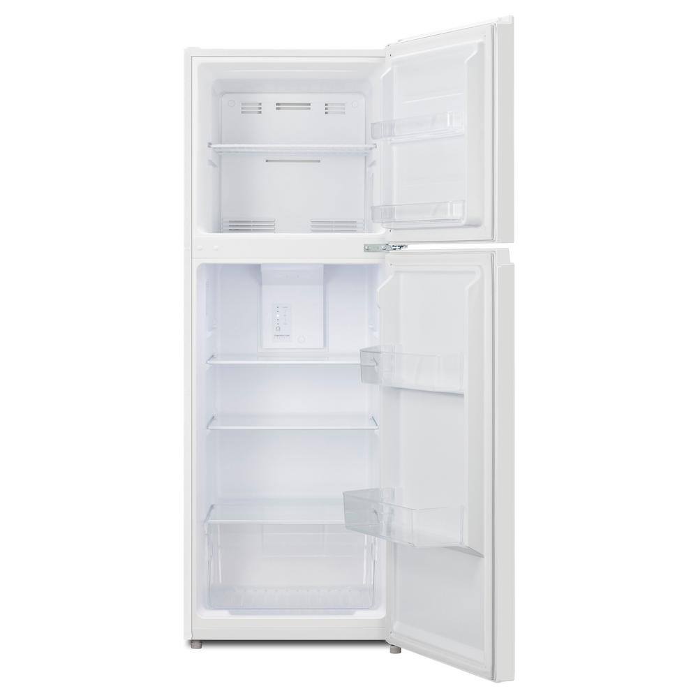 Summit Appliance 10.1 cu. ft. Top Freezer Refrigerator in White FF101W