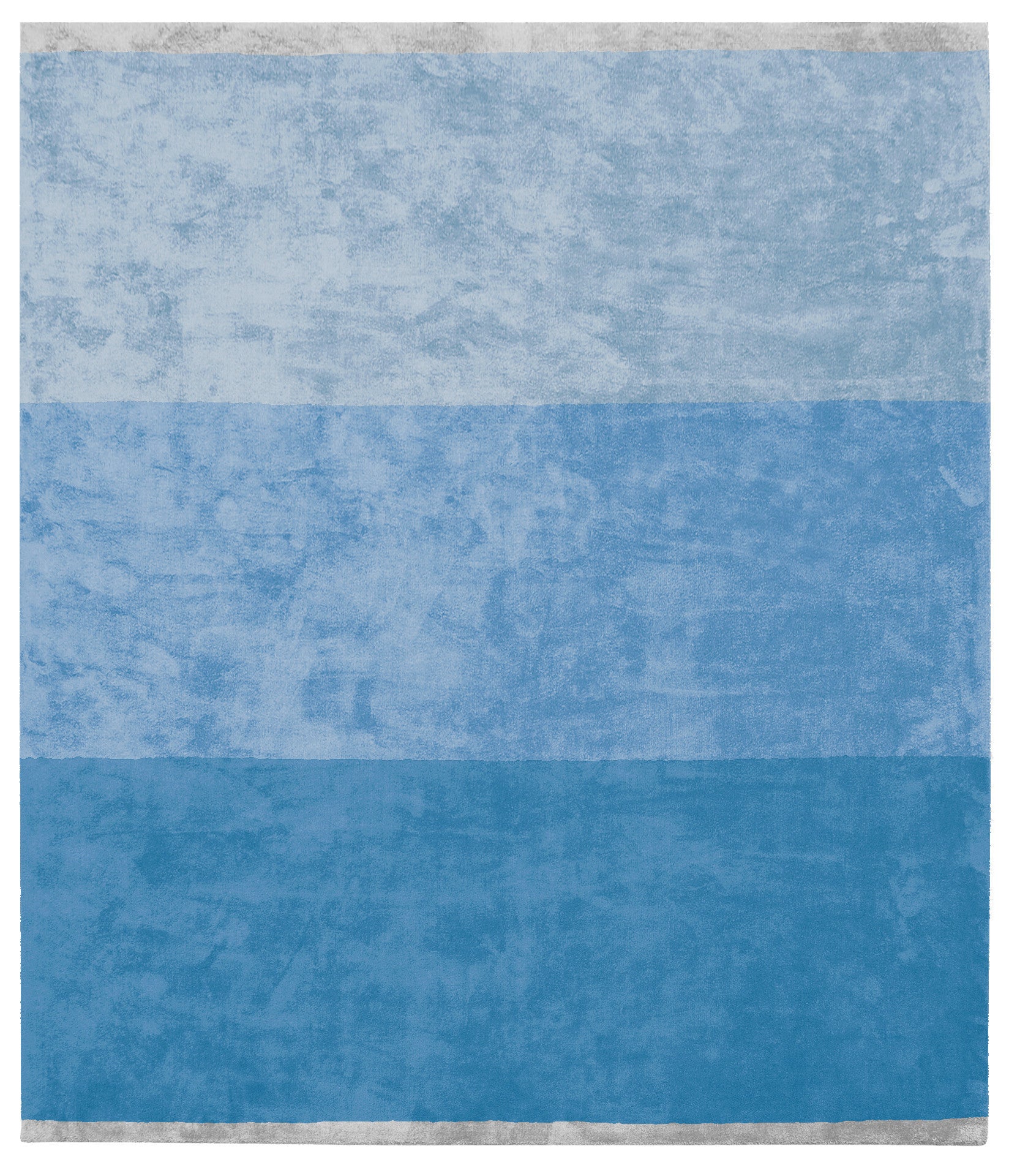 Byred Yama Hand Knotted Rug in Light Blue design by Second Studio