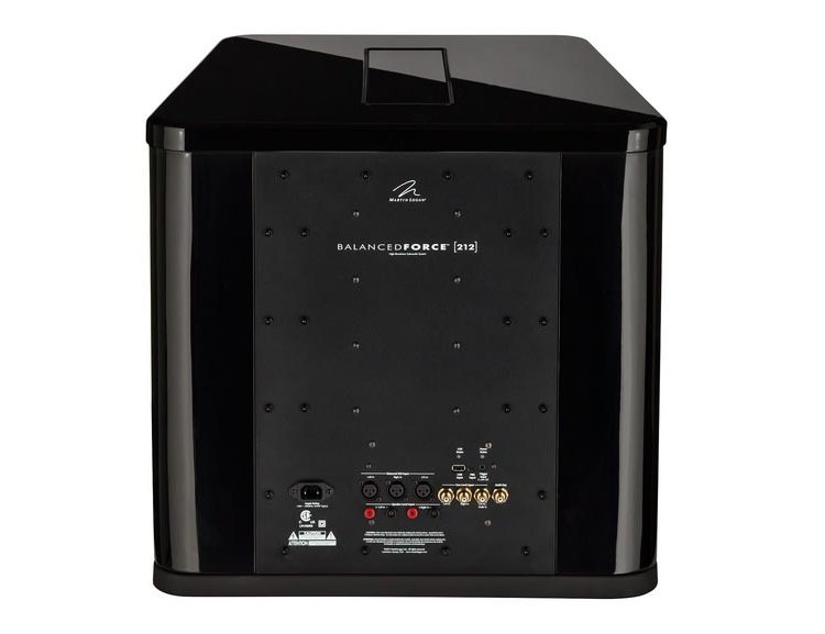 MartinLogan BalancedForce 212 Gloss Black Subwoofer