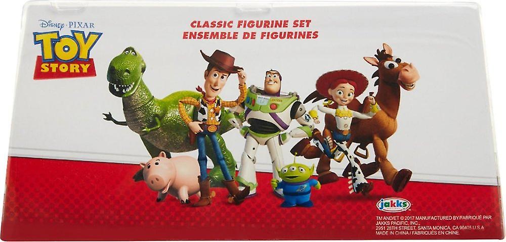 5-Pack Disney Pixar Toy Story Figure Set Woody Buzz Lightyear Rex