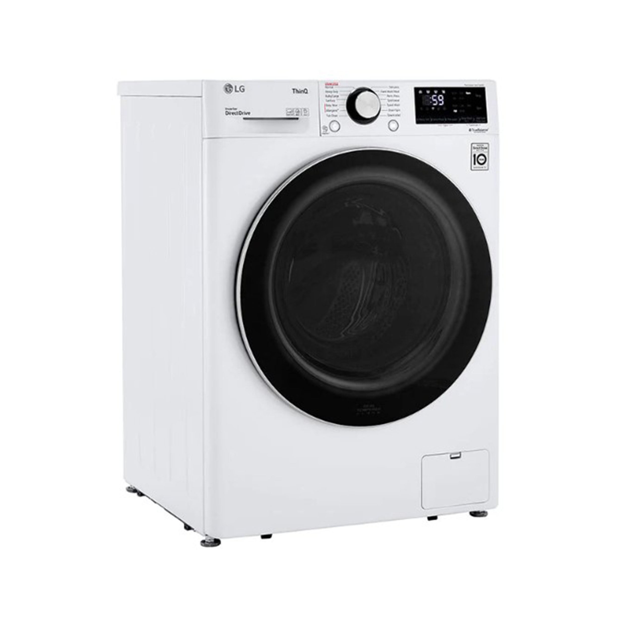 2.4 cu.ft. Smart wi-fi Enabled Compact Front Load Washer with Built-In Intelligence