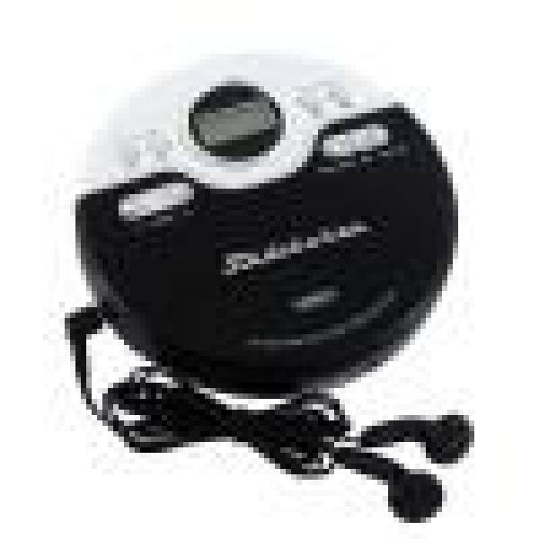 Studebaker Joggable Personal CD Player with PLL Radio in BlackWhite SB3703BW