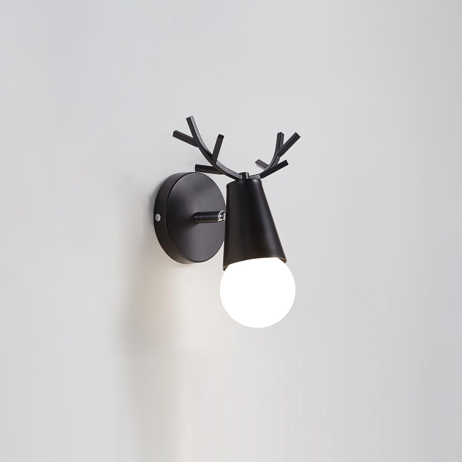 Yeknu Antler Wall Lamp