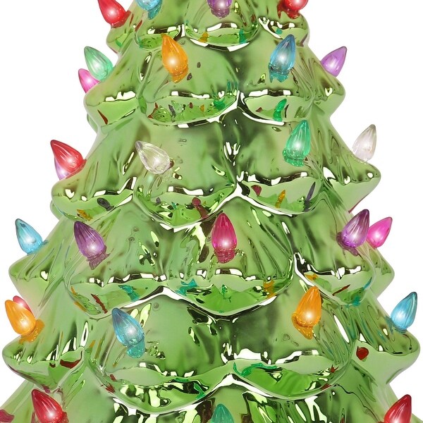 Pearl Olive Ceramic Christmas Tree