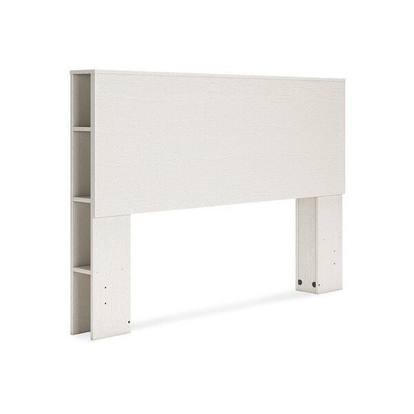 Signature Design by Ashley Aprilyn White Bookcase Headboard - - 36812238