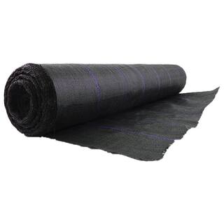 Agfabric 6 ft. x 300 ft. Polyethylene Woven Geotextile Fabric Floor Underlayment for Holding Soil and Sand WGF6300B