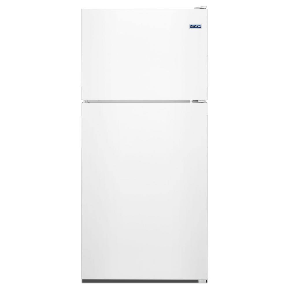 Maytag 18 cu. ft. Top Freezer Refrigerator in White MRT118FFFH