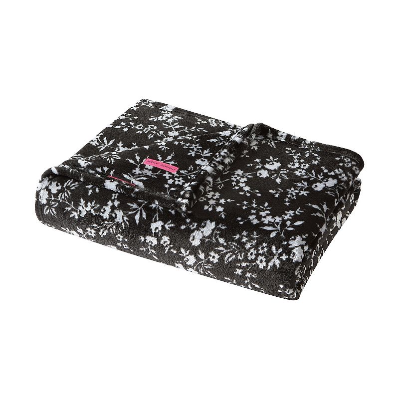 Betsey Johnson Pretty Floral Blanket