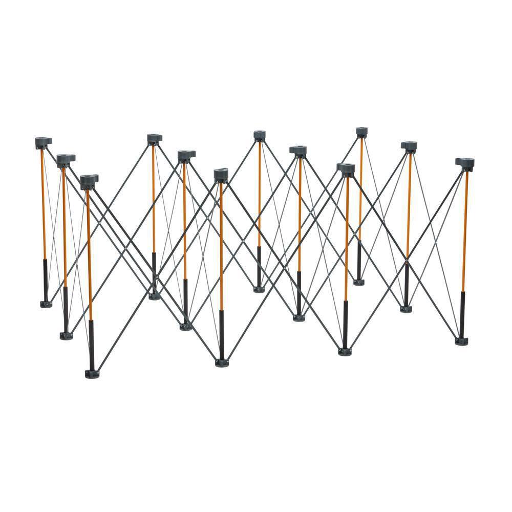 BORA 48 in. x 72 in. x 36 in. H Steel Tall Centipede Work Support Sawhorse CT12