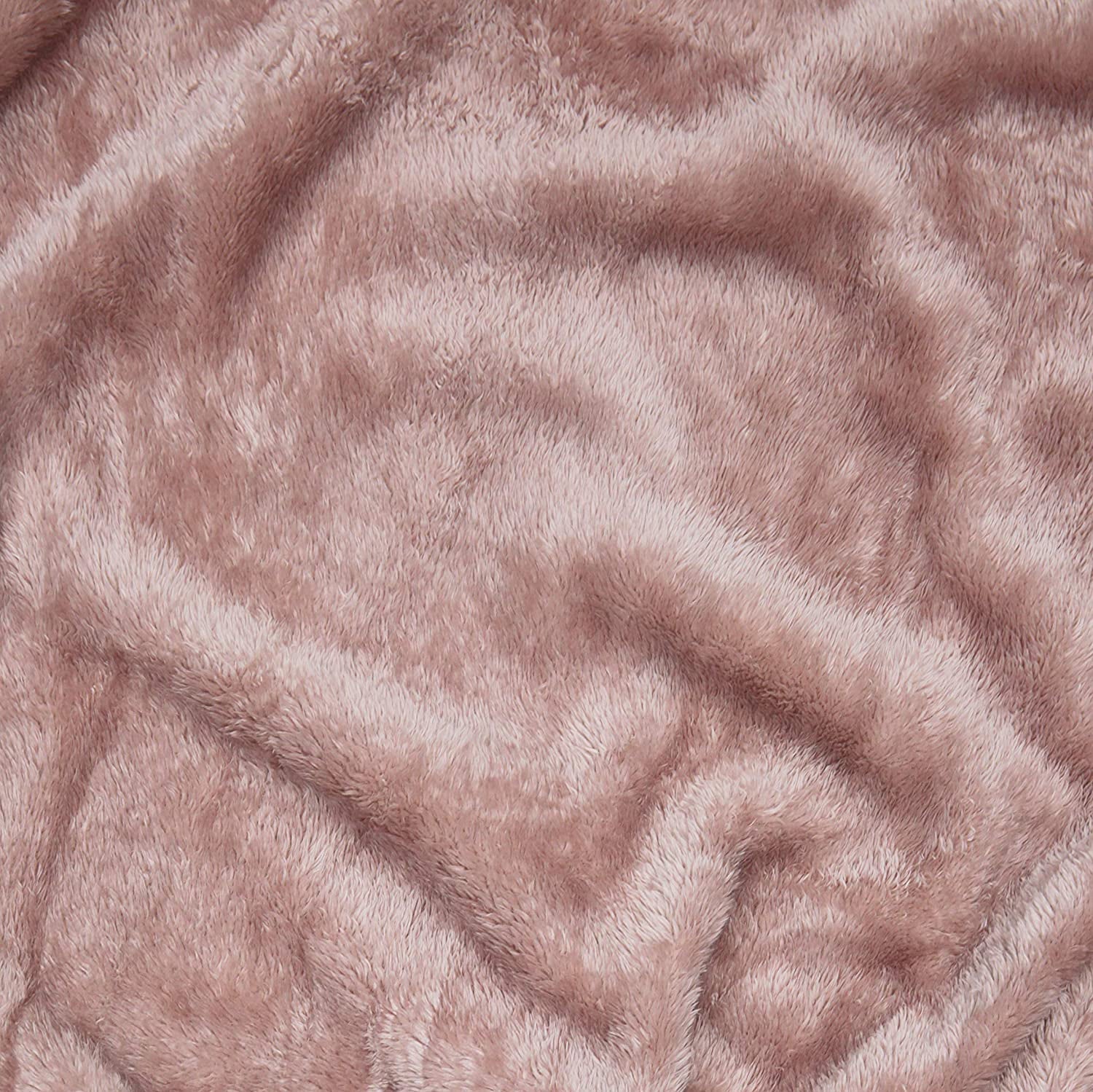 Exclusivo Mezcla Plush Fuzzy Large Fleece Throw Blanket ( 50