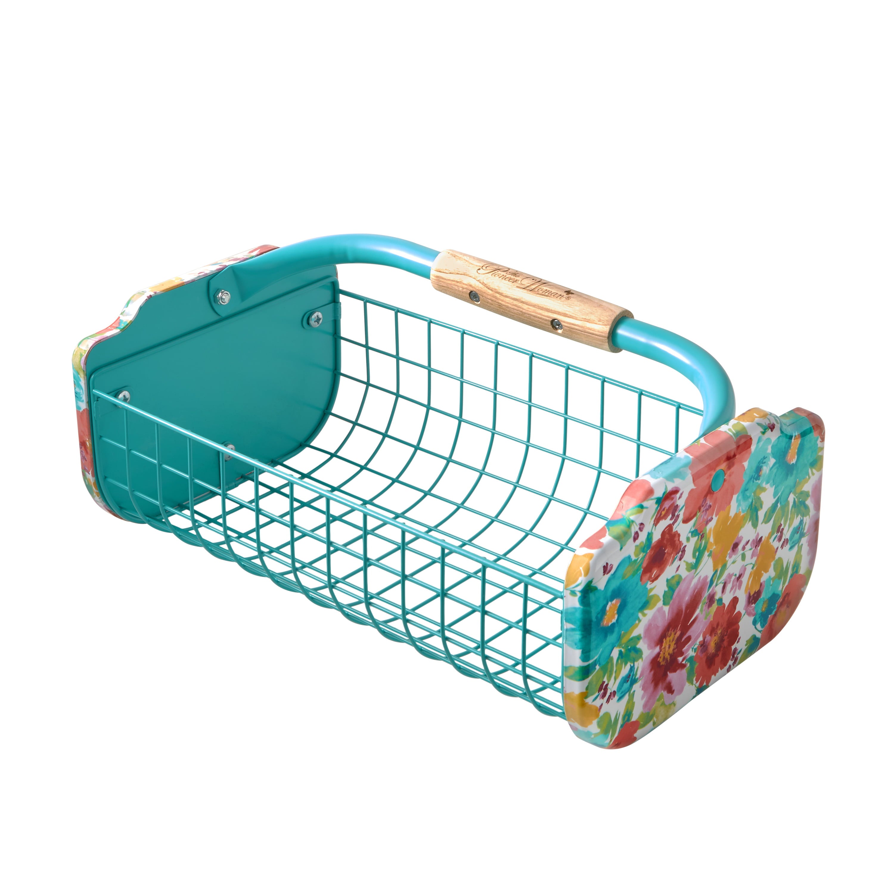 The Pioneer Woman Breezy Blossom Gardening Tool Set with Basket