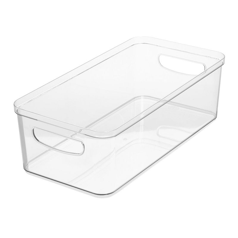 iDesign Crisp Bin 8 x 16 x 5 Clear Bin