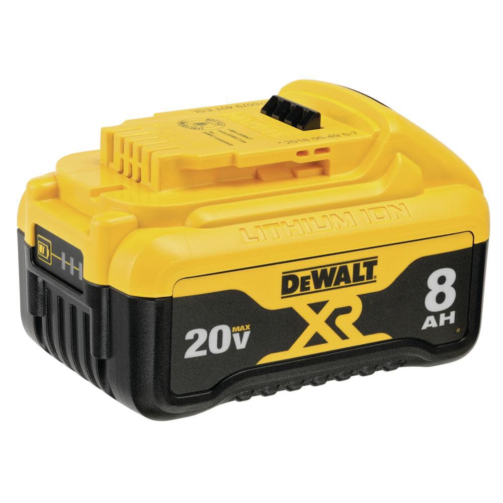 DW 20V MAX XR 8Ah Lithium Battery DCB208 from DW