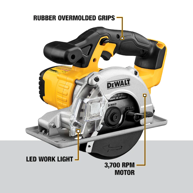 DEWALT DCS373B 20-Volt MAX Cordless 5-1/2 in. Metal Cutting Circular Saw (Tool-Only)