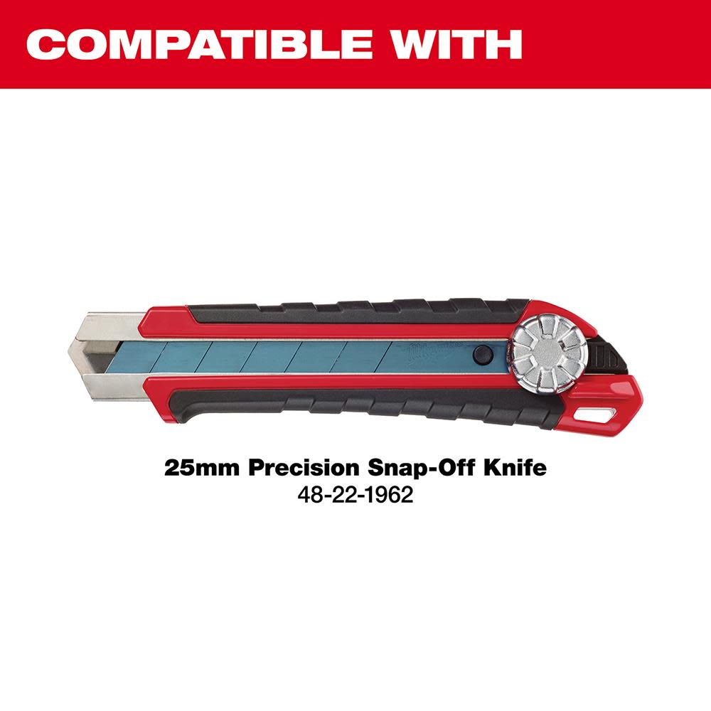 25mm Precision Snap Blade 10PK