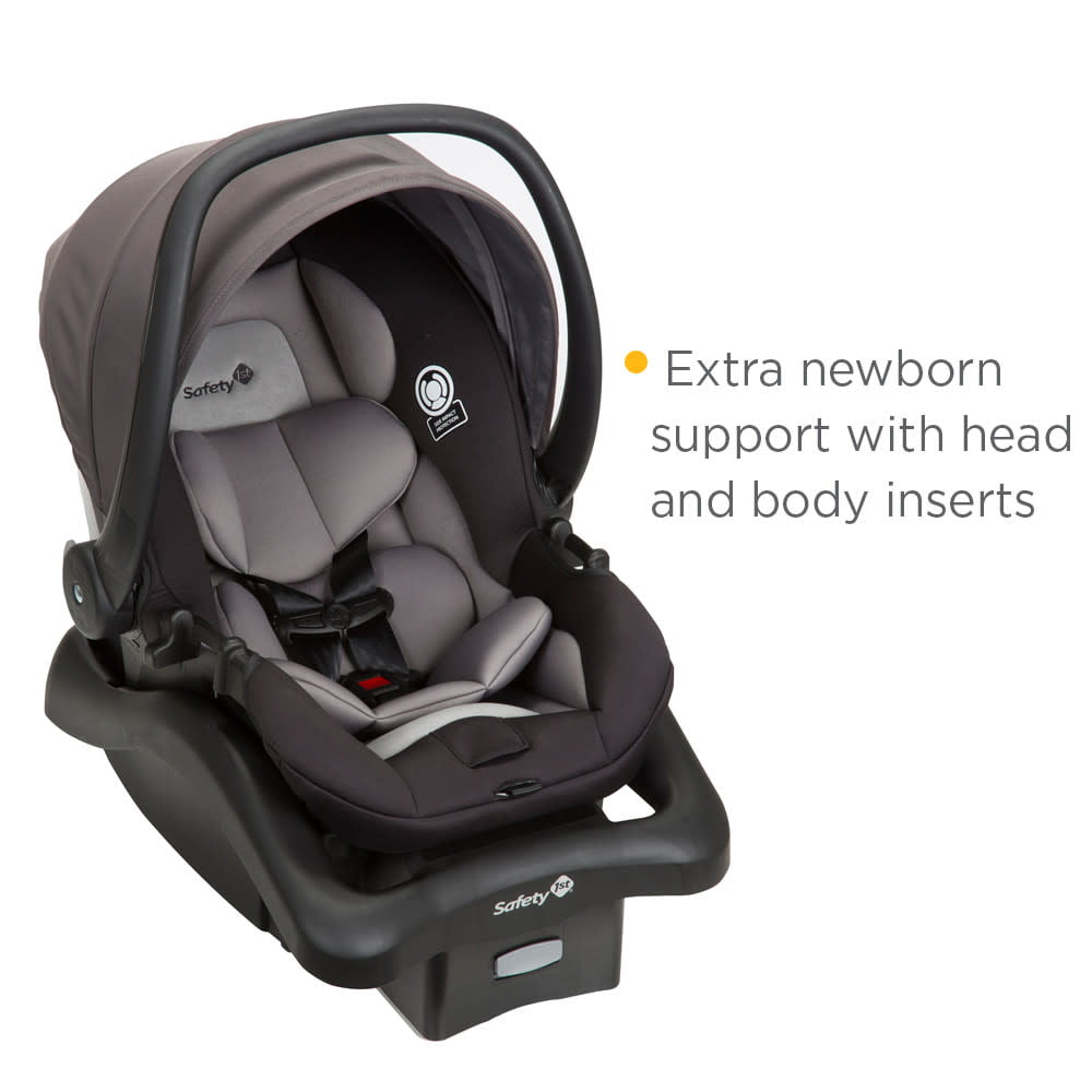 Safety 1ˢᵗ Smooth Ride Travel System Stroller and Infant Car Seat, Monument