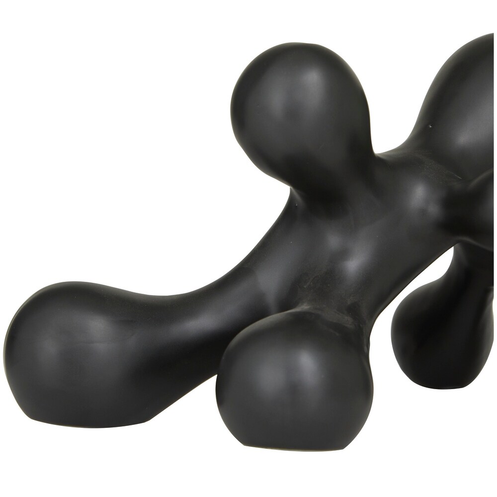 CosmoLiving by Cosmopolitan Porcelain Molecule Abstract Sculpture