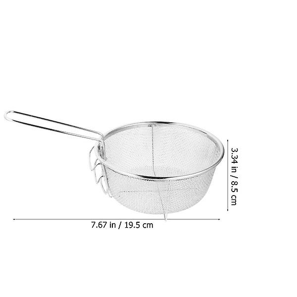 1pc Stainless Steel Skimmer Strainer Skimmer Kitchen Chicken Frying Accessory