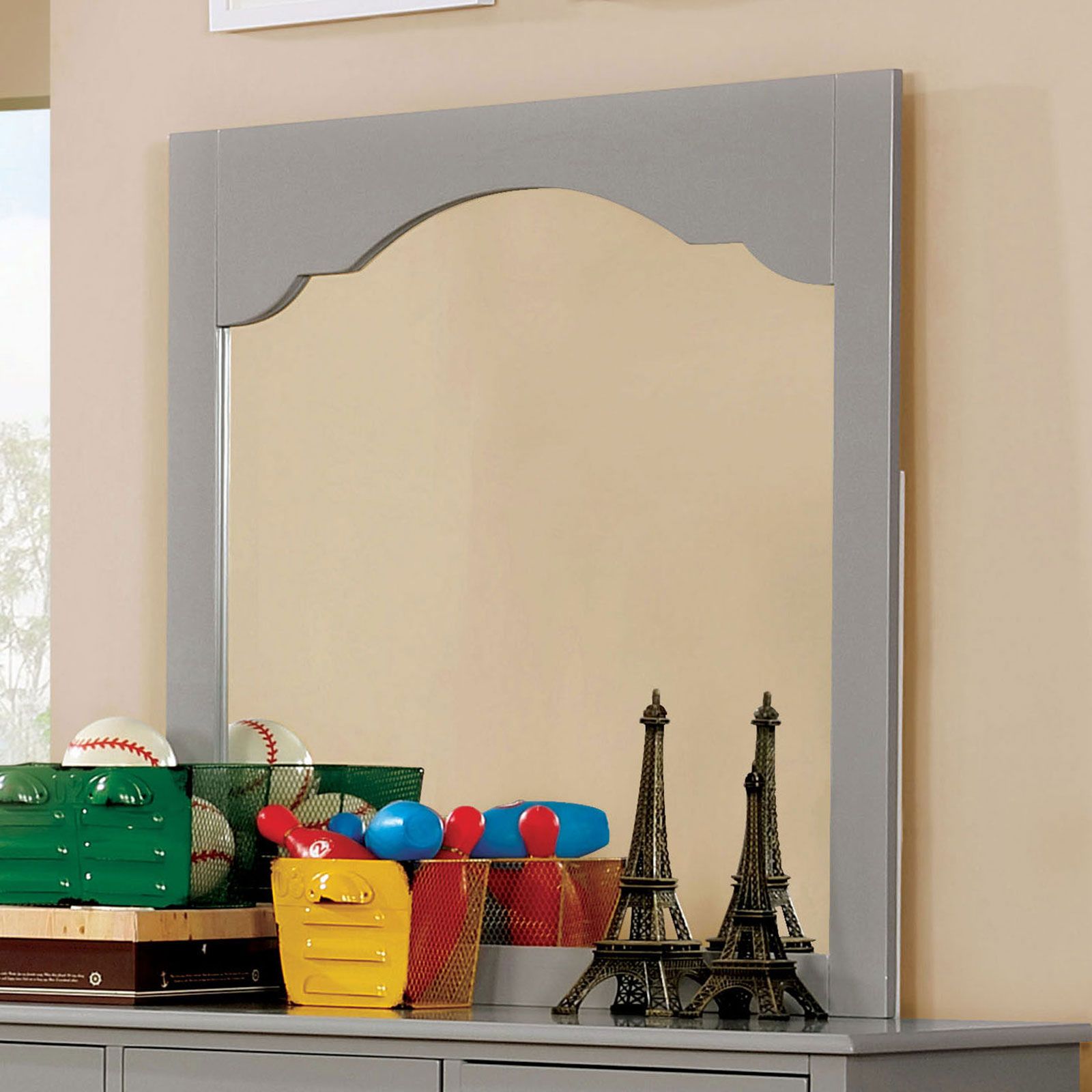 Diane Mirror  Gray