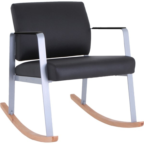 Lorell Lorell? Healthcare Seating Rocking Guest Chair， Black