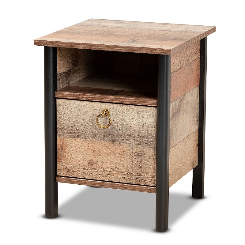 Baxton Studio Vaughan Nightstand