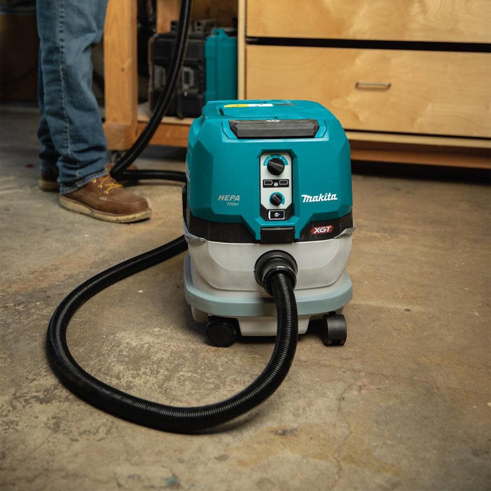 Makita 40V max XGT 2.1 Gallon HEPA Dry Dust Extractor AWS Bare Tool GCV02ZU from Makita