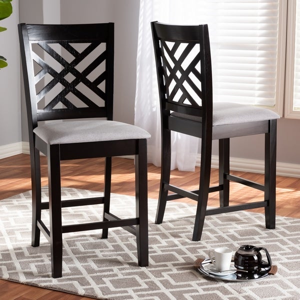 Modern and Contemporary Counter Stool 2-Piece Set