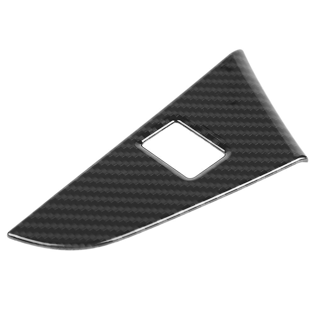 For Bmw 5 Series G30 17-18 Carbon Fiber Interior Tail Door Switch Frame Cover Trim Left Hand