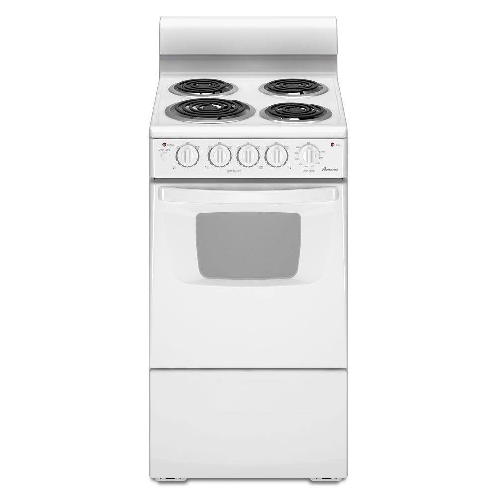 Amana 2.6 cu. ft. Electric Range in White AEP222VAW