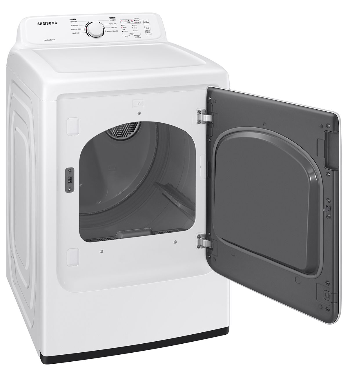  7.2 Cu. Ft. White Gas Dryer With Sensor Dry And 8 Drying Cycles