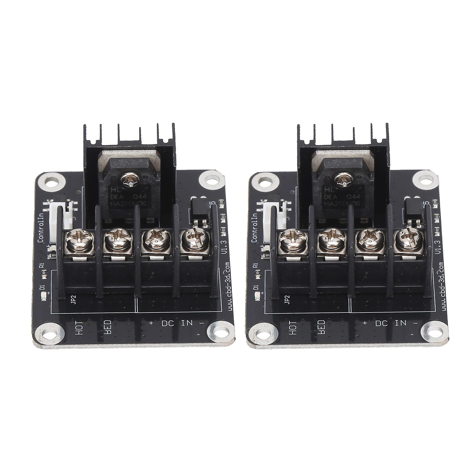 2pcs Heat Bed Power Module High Power Hot Heating Accessory Replacement For 3d Printer