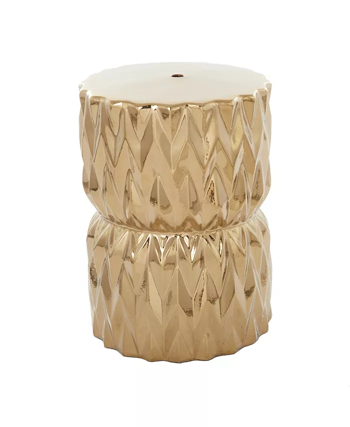 Rosemary Lane Ceramic Glam Accent Table