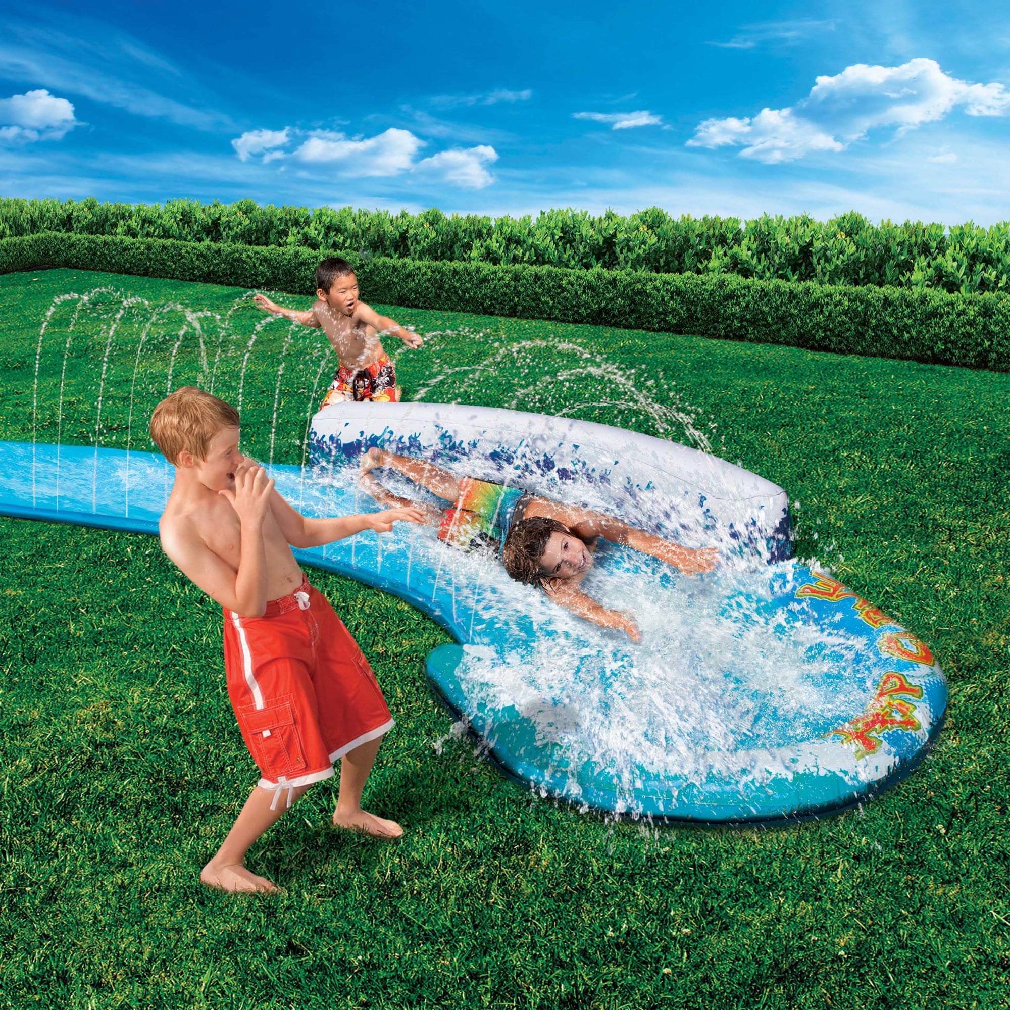 Banzai Speed Curve Inflatable Water Slide