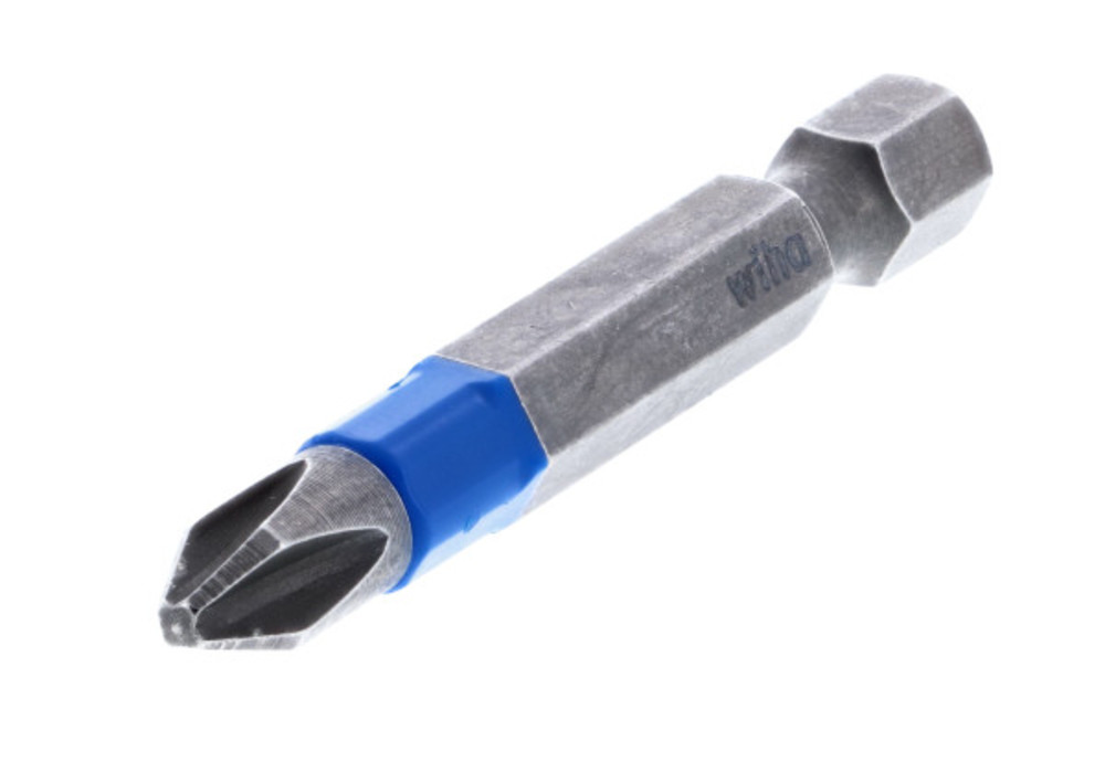 Wiha TerminatorBlue Impact Bit Phillips #2 2 2pk