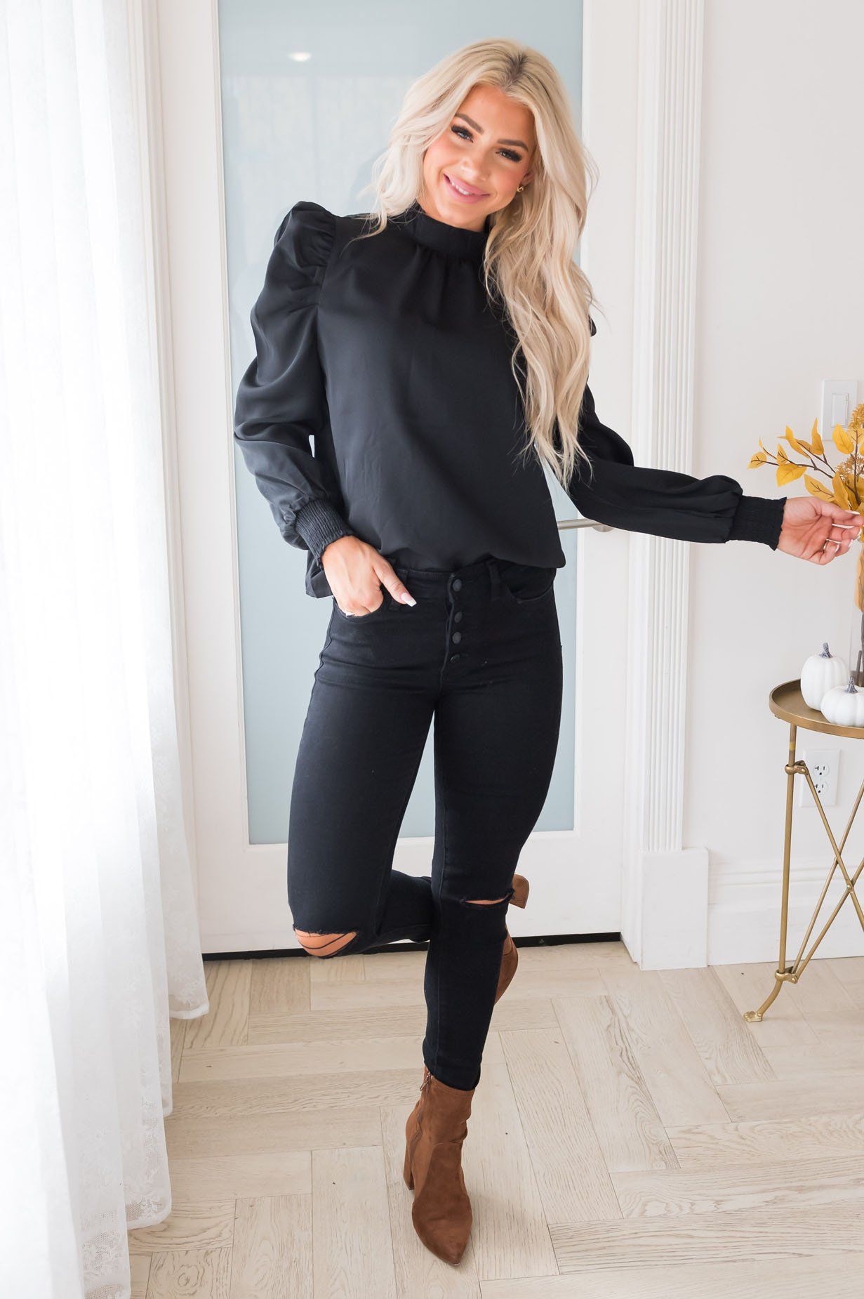 Glitz & Glam Modest Blouse