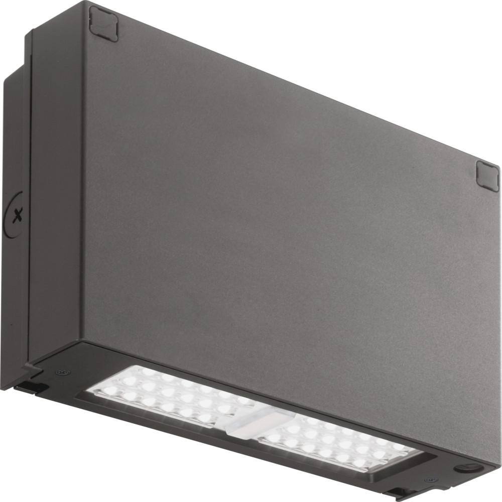 Lithonia Lighting Contractor Select 250-Watt Equivalent Integrated LED Bronze Wall Pack Light 5000K WPX2 LED 50K MVOLT DDBXD M2