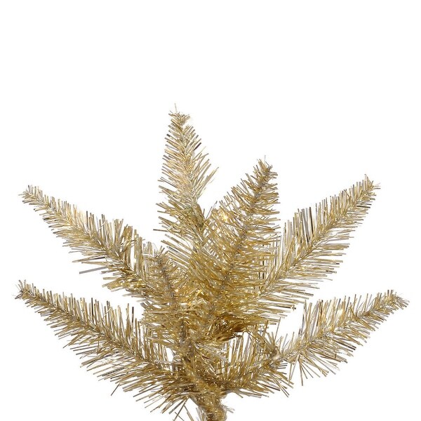 Vickerman 7.5' Champagne Fir Artificial Christmas Tree，Unlit