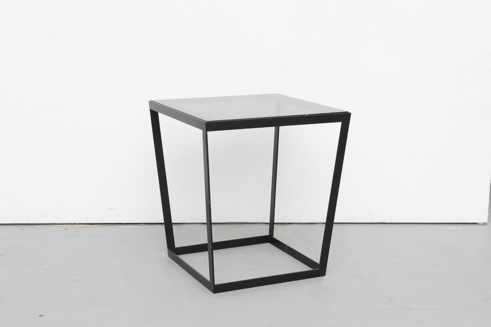 Frame Side Table  Black/Smoked   Contemporary   Side Tables And End Tables   by Iacoli  ampMcister  Houzz