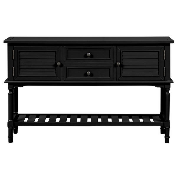 Modern Console Table Sofa Table for Living Room with 2 Drawers