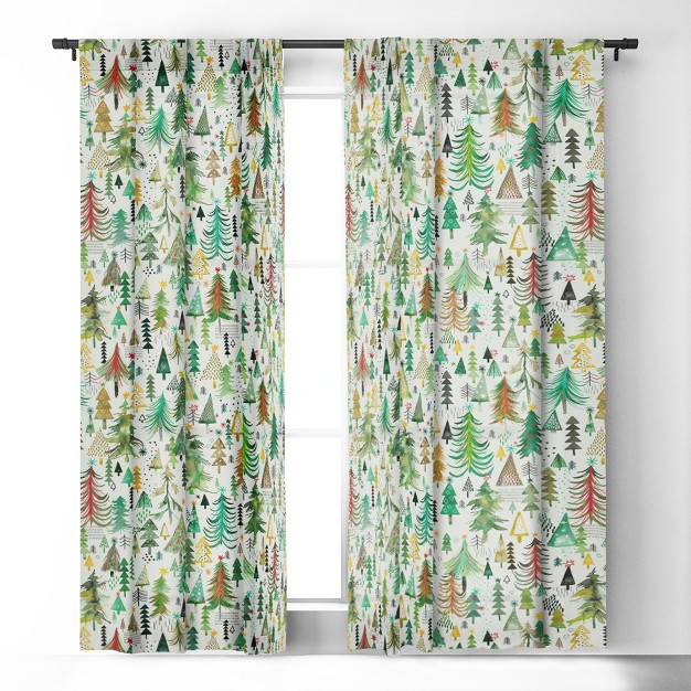 1pc Blackout Window Curtain Panel Deny Designs