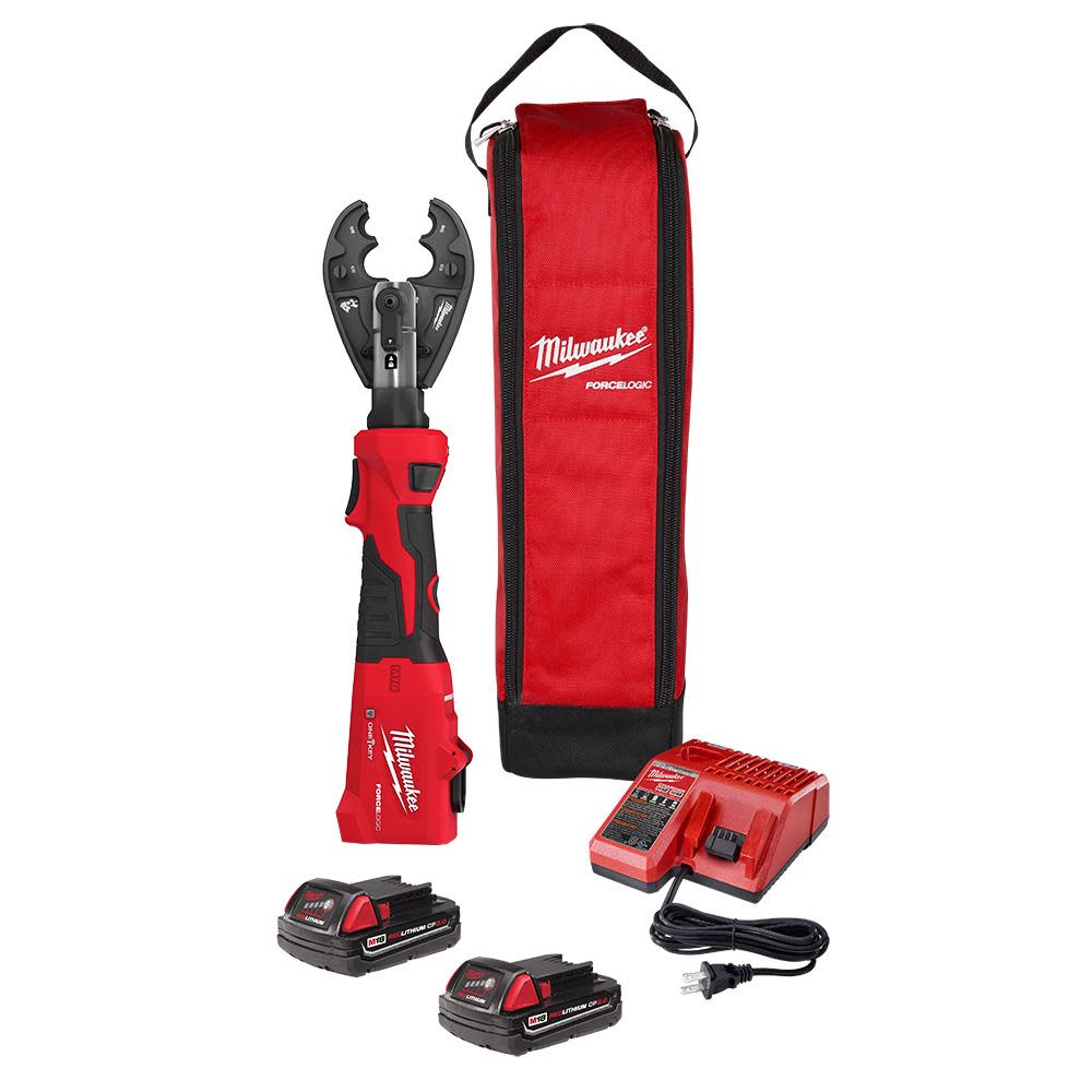 MW M18 FORCE LOGIC 6T Linear Utility Crimper Kit with BG-D3 Jaw 2978-22BG from MW