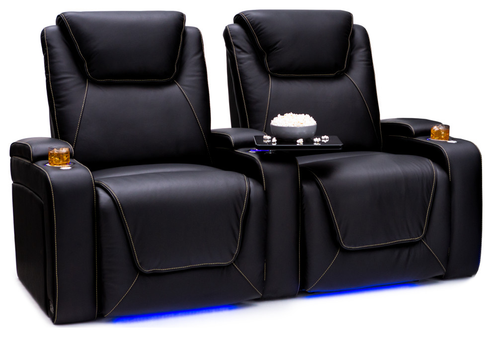 Seatcraft Pantheon Home Theater Seating   Contemporary   Theater Seating   by Stargate Cinema  Houzz