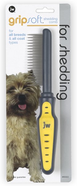 JW Pet Gripsoft Shedding Comb