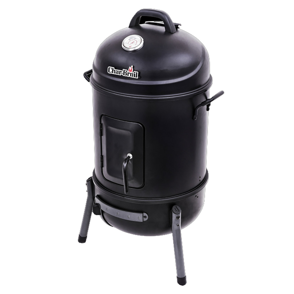 CharBroil 16in Bullet Charcoal Smoker  Black