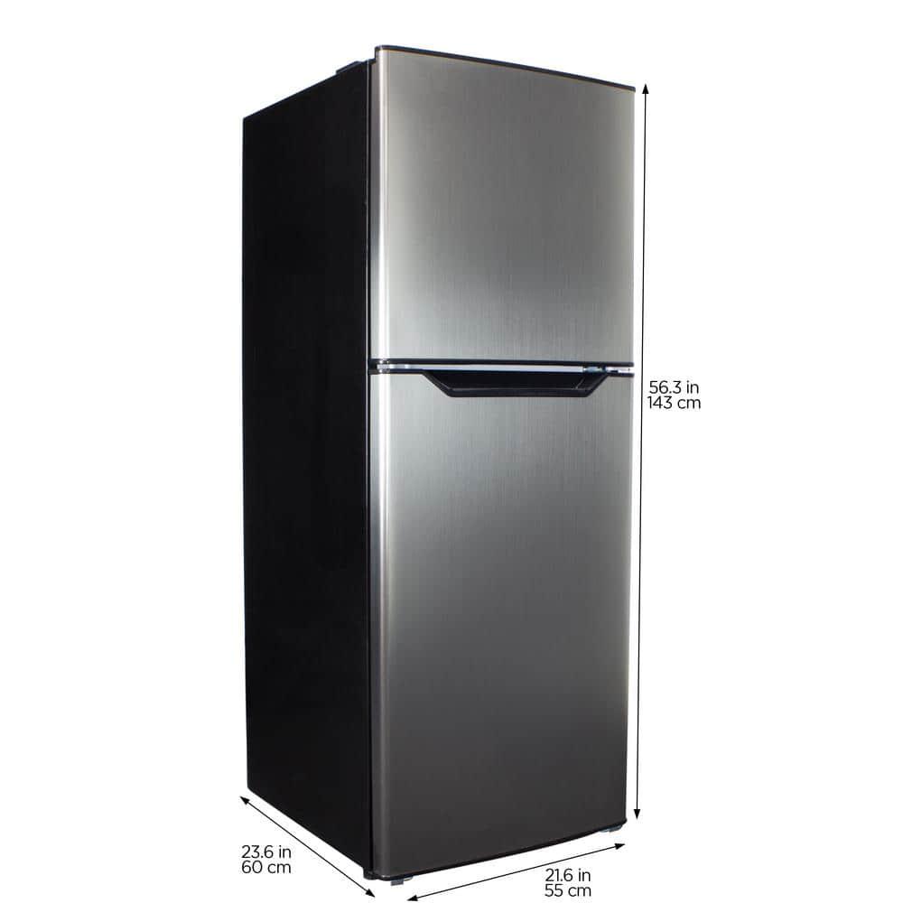 Danby 70 cu ft FreeStanding Top Freezer Refrigerator Frost Free in Stainless Steel