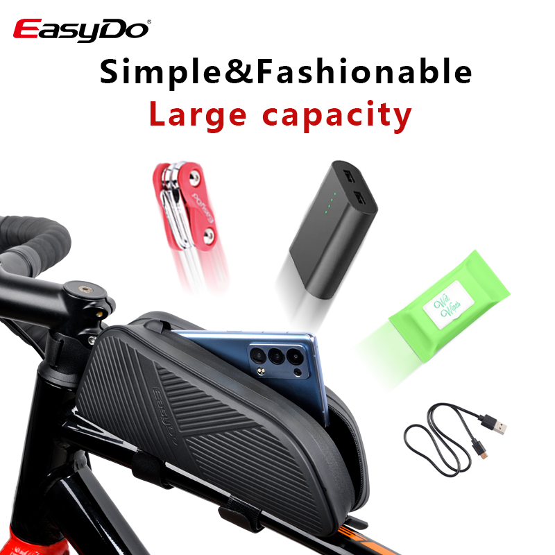 Easydo Factory Waterproof Frame Bag Bike Bag Bicycle Top Tube Front Bicycle Bag