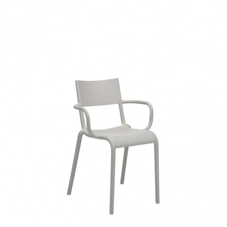 Chaise Generic A KARTELL - Chaise de jardin design italien plastique